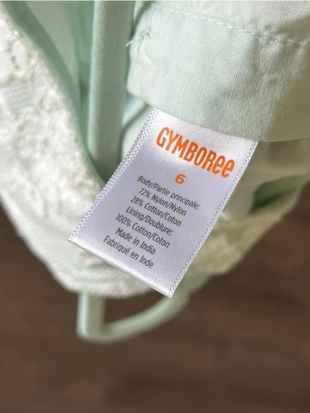 Gymboree Mint and White Lace Party Dress